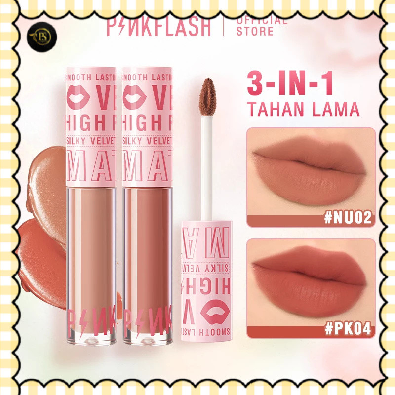 PinkFlash Silky Velvet Lip Cream 2,3 gr Series