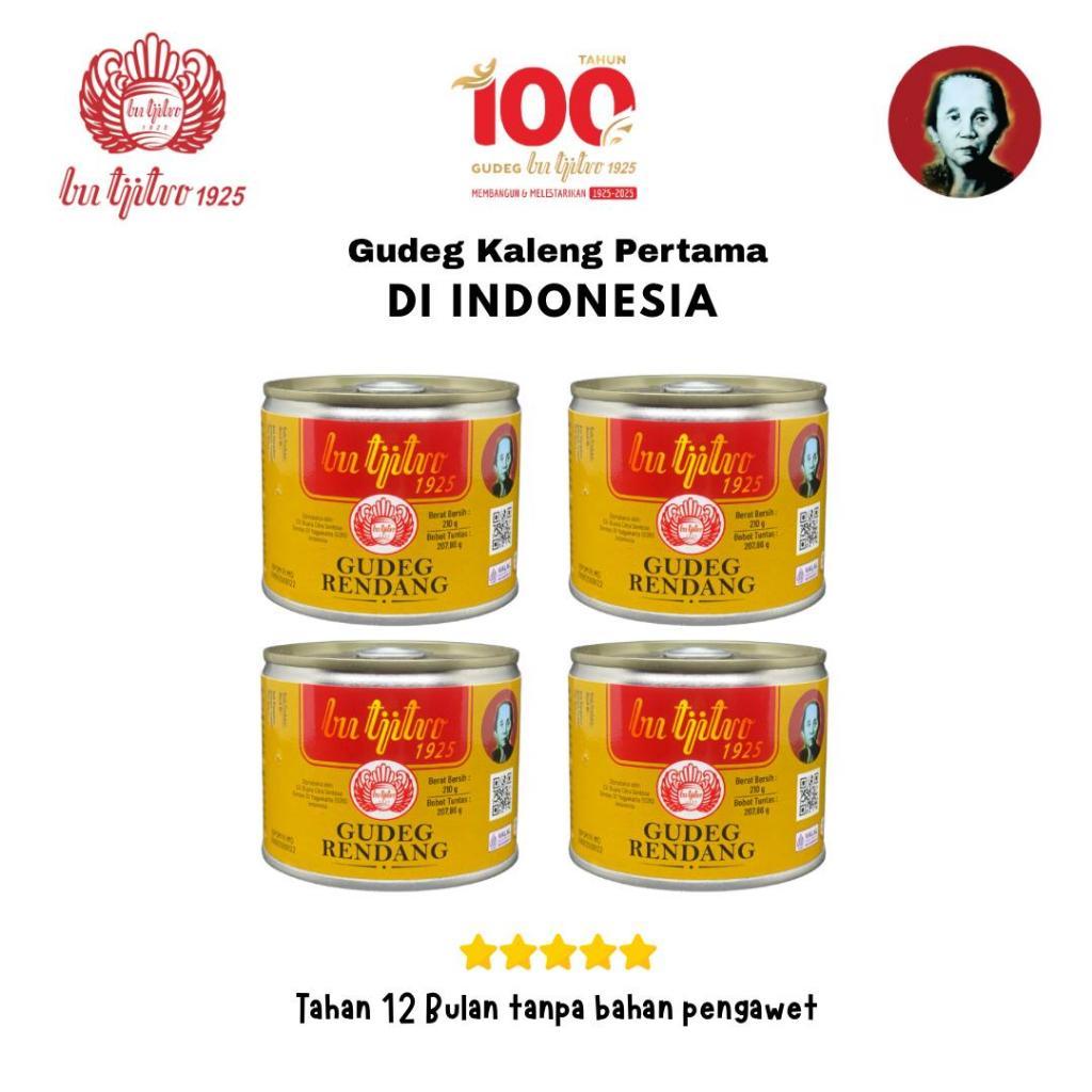Bu Tjitro 1925 Gudeg Kaleng ORIGINAL KOMPLIT/ Gudeg Kaleng/ Gudeg viral/ gudeg enak/ gudeg pertama