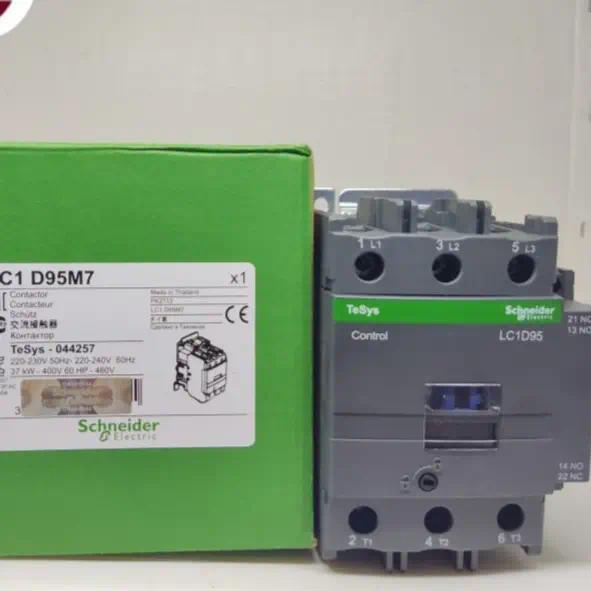 Kontaktor Contactor LC1D95 M7/LC1D95M7/ Lc1d95 220V 3PHASE AC AC1 (125A) - AC3 (95A) 3P New