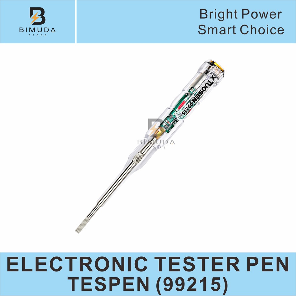 TES-99215 OBENG TESPEN AC/DC WITH INDICATOR DUAL LED TESPEN LISTRIK