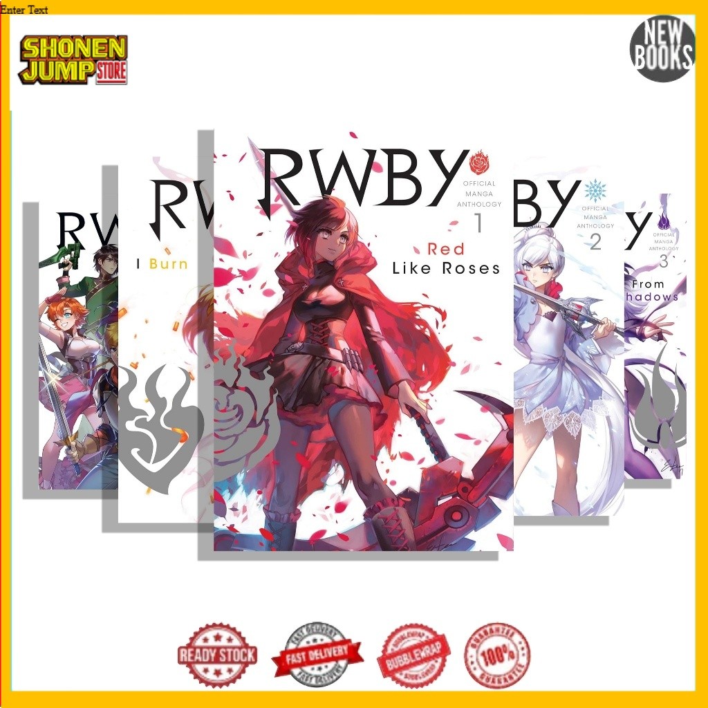 RWBY: Official Manga Anthology (5 book series)