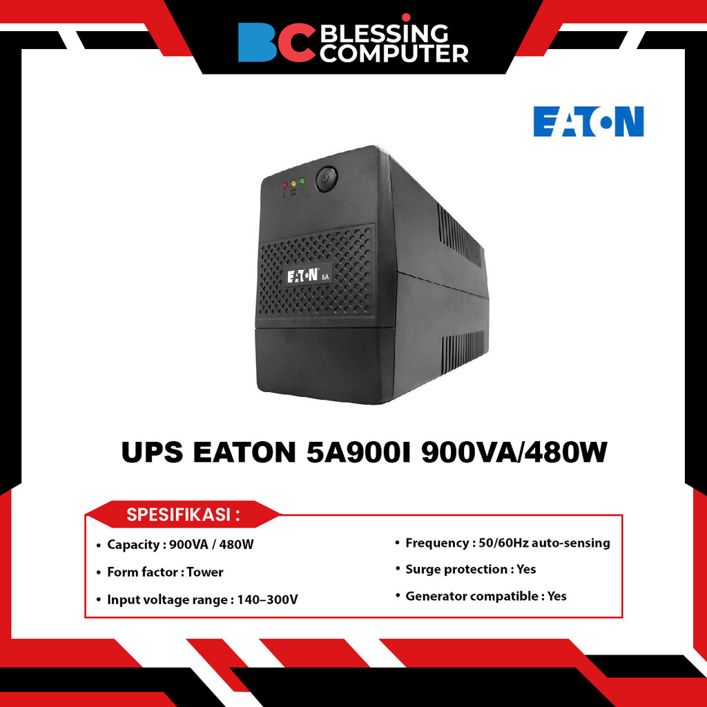 UPS EATON 5A900I 900VA/480W