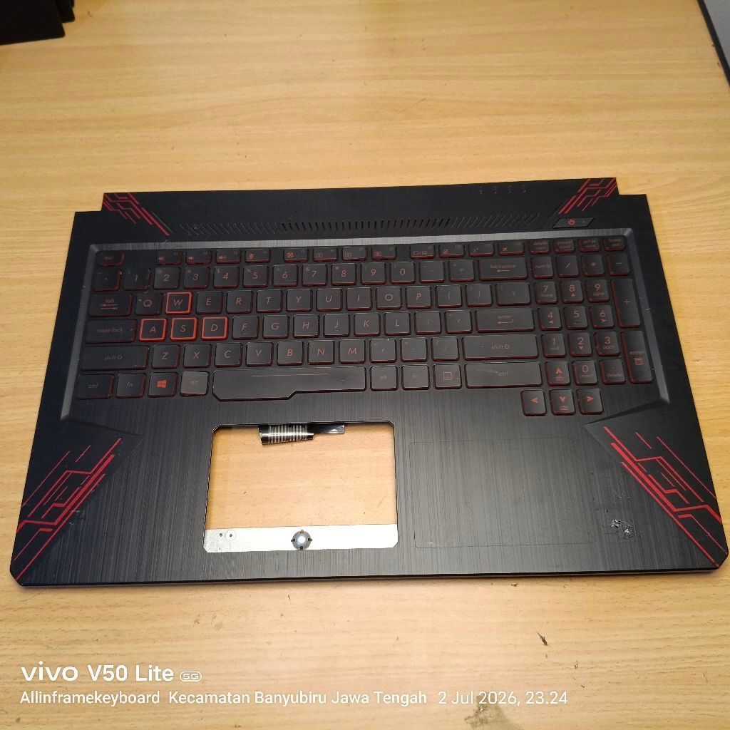Frame Keyboard Latop Asus tuf gaming FX504 FX504G FX504GE FX504GD FX504GM ORIGINAL