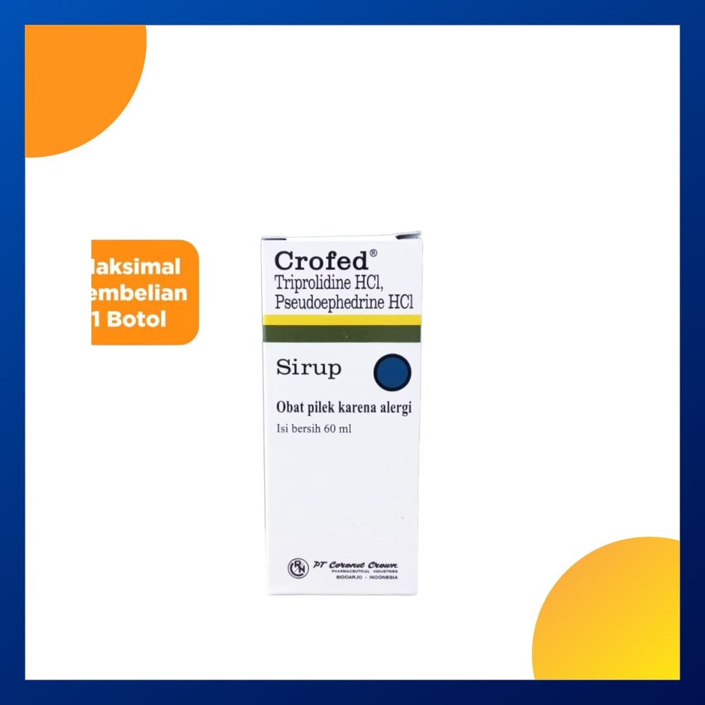 CROFED SIRUP 1 BOTOL @ 60 ML