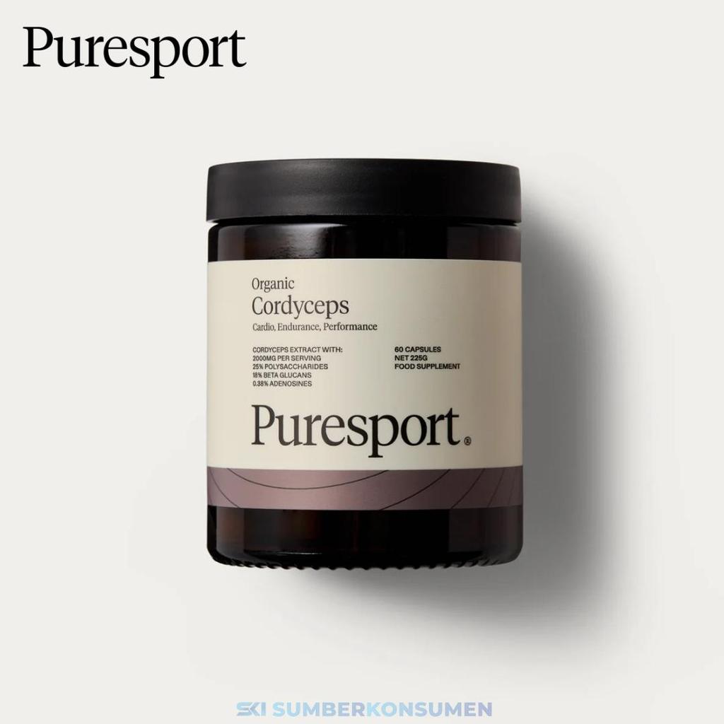 Puresport Cardiovascular Cordyceps / Increase VO2max Ventilatory Threshold Metabolic Efficiency VO2 