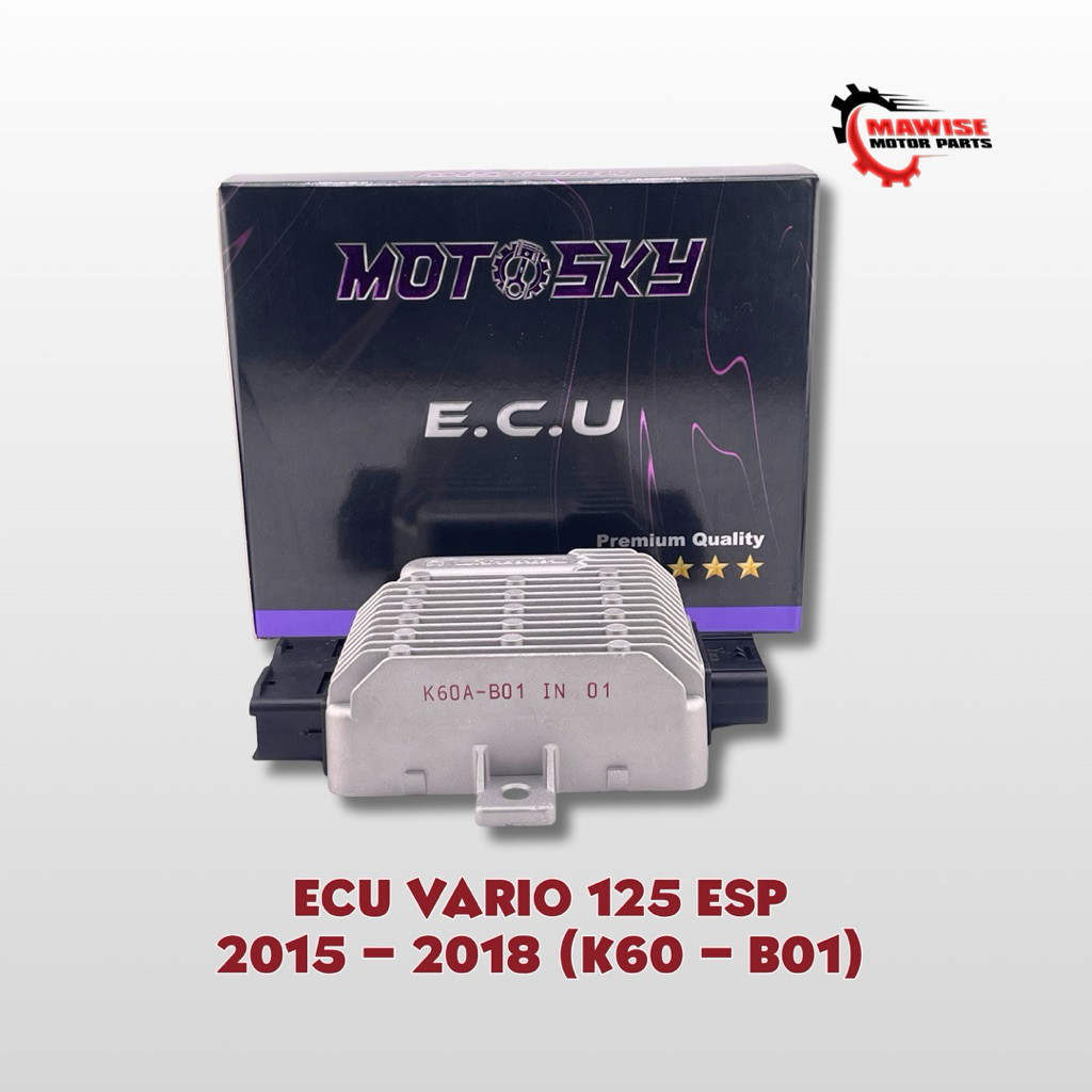 ECU VARIO 125 ESP 2015-2018 K60-B01 MOTOSKY – ECU ENGINE CONTROL UNIT  VARIO 125 FI LED 2015 - 2018 