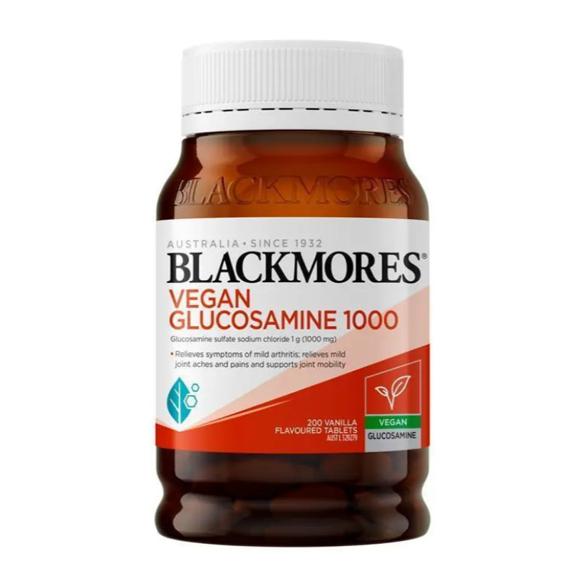Blackmores Vegan Glucosamine 1000 200 Tablets - Nutrisi Pelumas Tulang Rawan