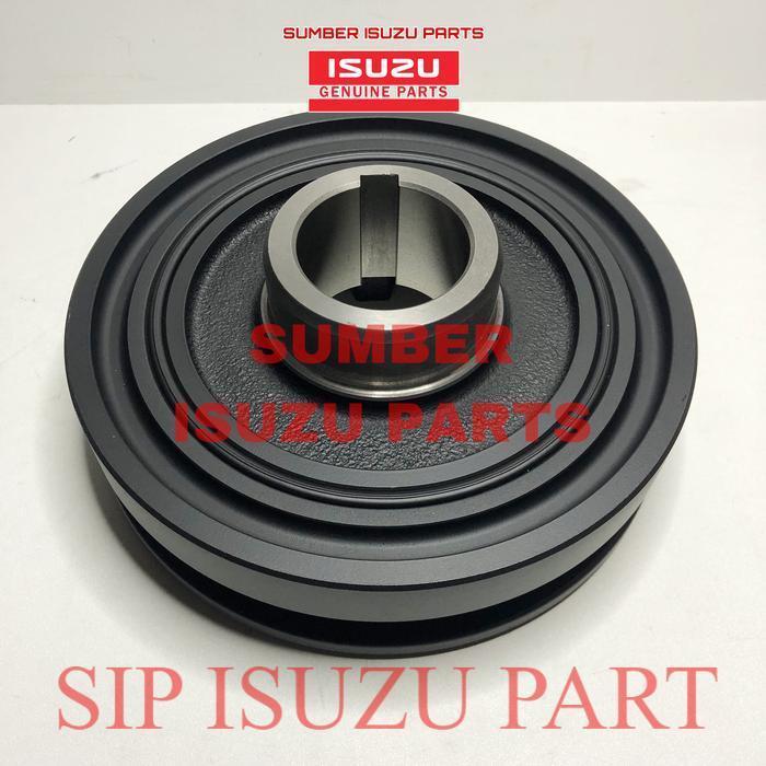 PULLEY PULLY CRANKSHAFT / PULI KRUK AS ISUZU 4BD 4BG1 ORIGINAL ISUZU ISUZU