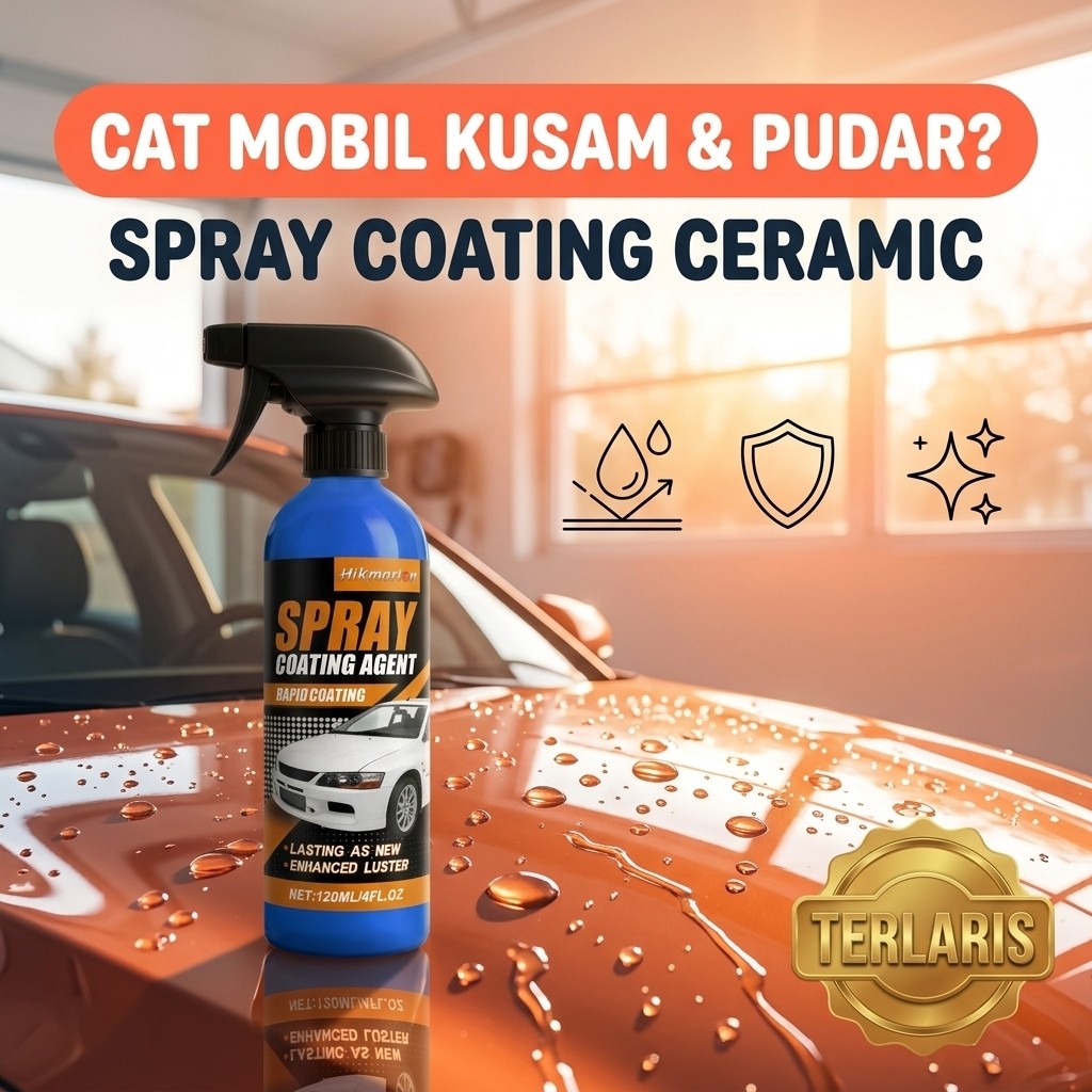 Mobil Lama Jadi Baru Semprotan Pelapis Cat Mobil Impor Amerika/Semprotan Coating Mobil/Perawatan Cat