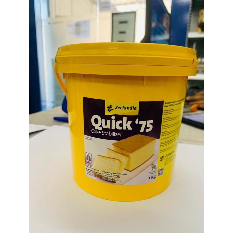 a r Quick 75 pengembang kue 1 kg / Quick75 cake emulsifier