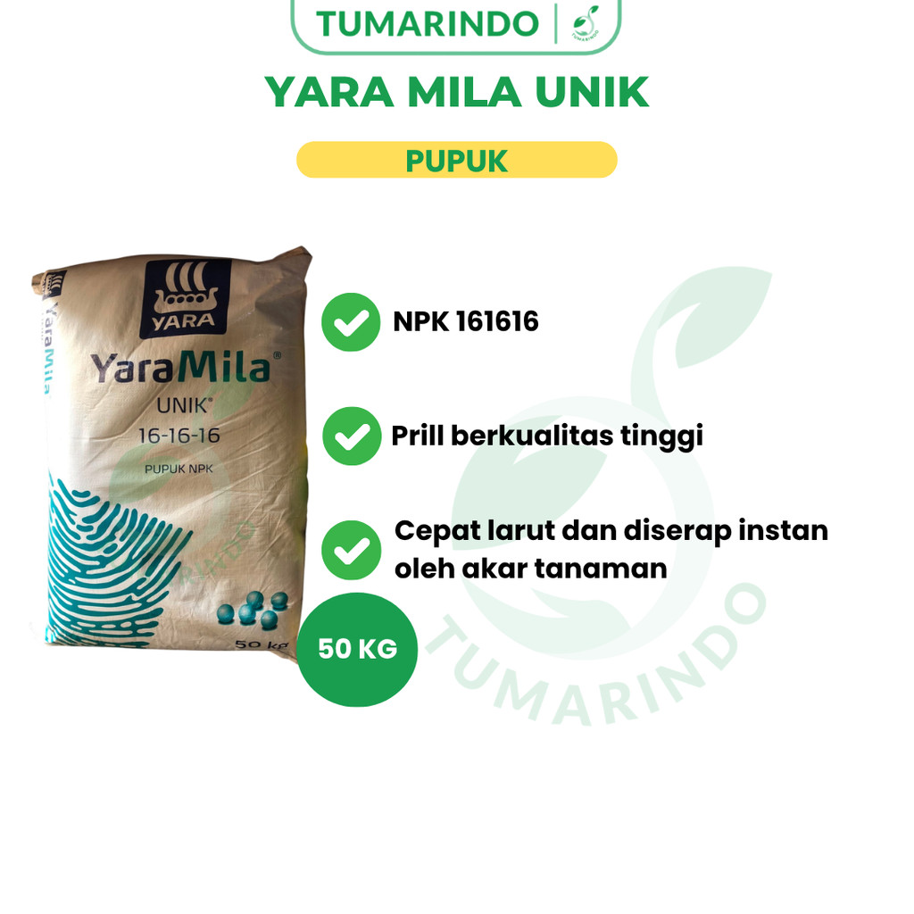 PUPUK YARA MILA UNIK NPK 161616 50KG