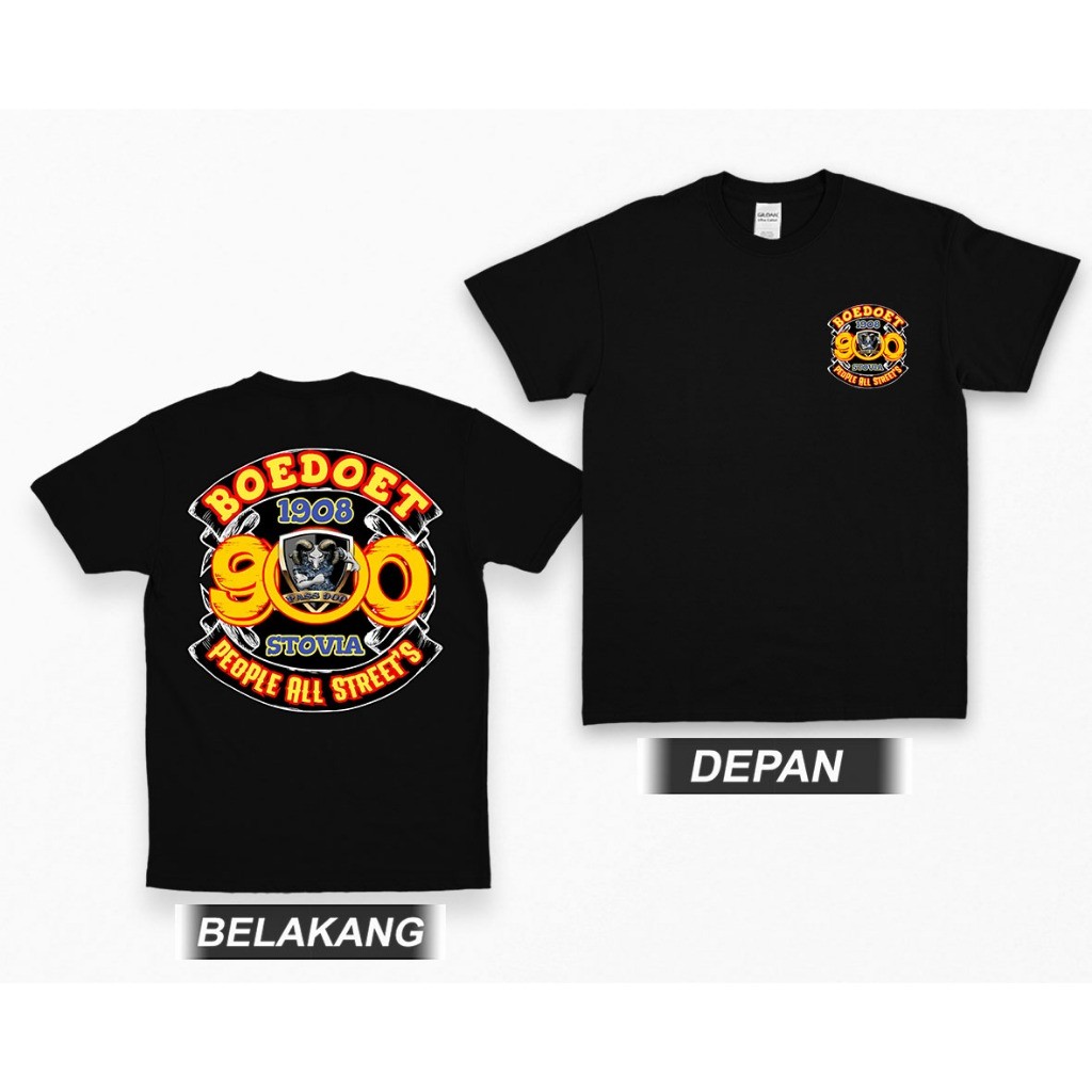 Kaos Boedoet 1908 Distro Alumni Unisex Katun Combed 24s