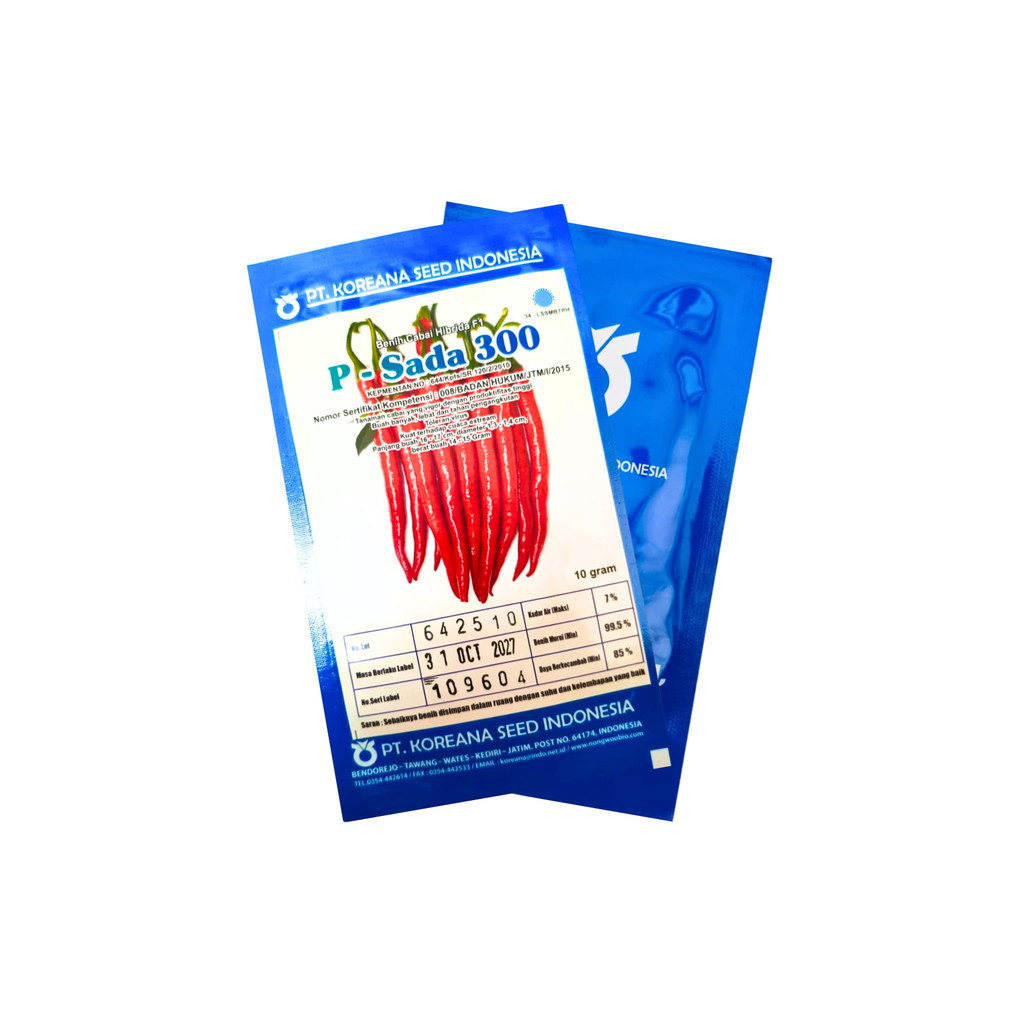 Benih Cabe P-SADA 300 10gr Original – Daya Adaptasi JOSSS