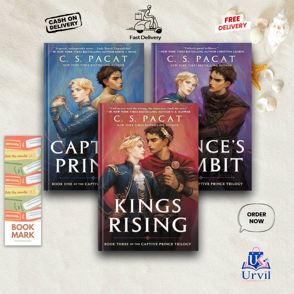 The Captive Prince Trilogy (3 book series) By C. S. Pacat