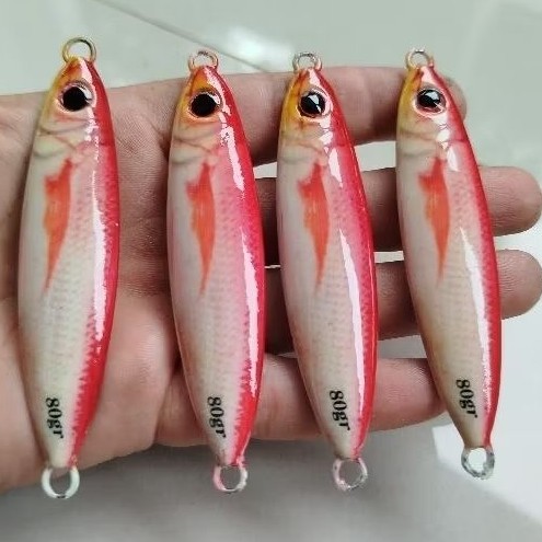metal jig decal 3D model kurisi 30, 40, 60, 80, 100, 150 gram FULL GID