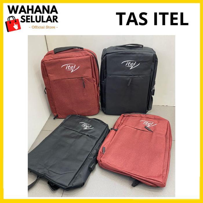 Tas Ransel Backpack Laptop ITEL - Hitam