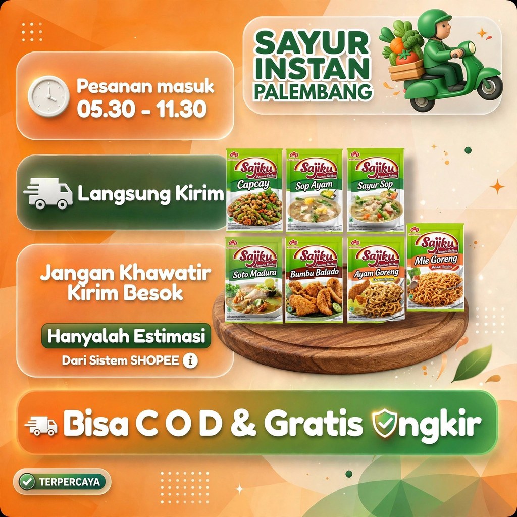 Sajiku-Racik-Mamasuka Capcay Bumbu Masak 1 Bungkus - Sayur Instan Palembang