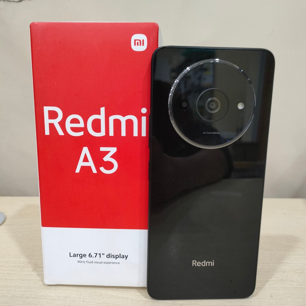Handphone Xiaomi Redmi A3 Ram 4/128 GB (cek deskripsi, minus 3) 580024