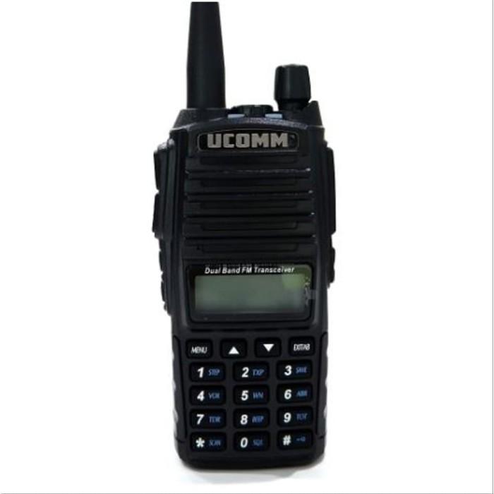 Pofung UV-82 8W 5W HT Dual Band Ori Dual Band Garansi UV82 UV82HP 82HP - Ucomm X8B 5Watt