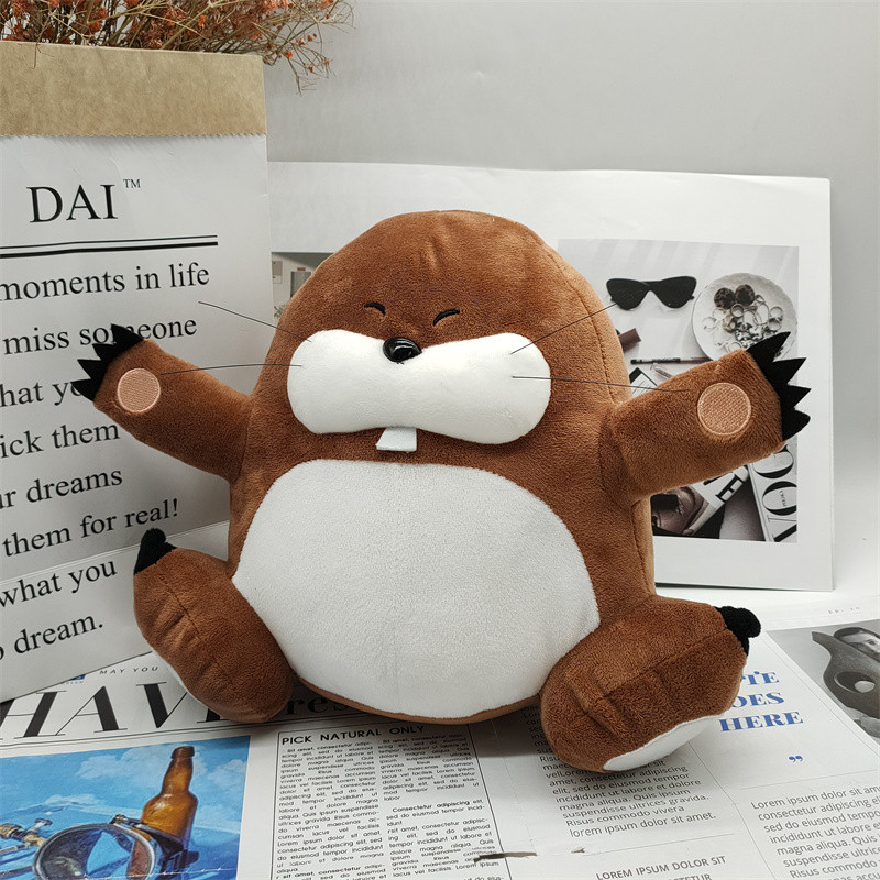 20cm New Monty Mole Plush Toys Cute Soft Stuffed Cartoon Pillow Dolls Kawaii For Birthday Christmas 