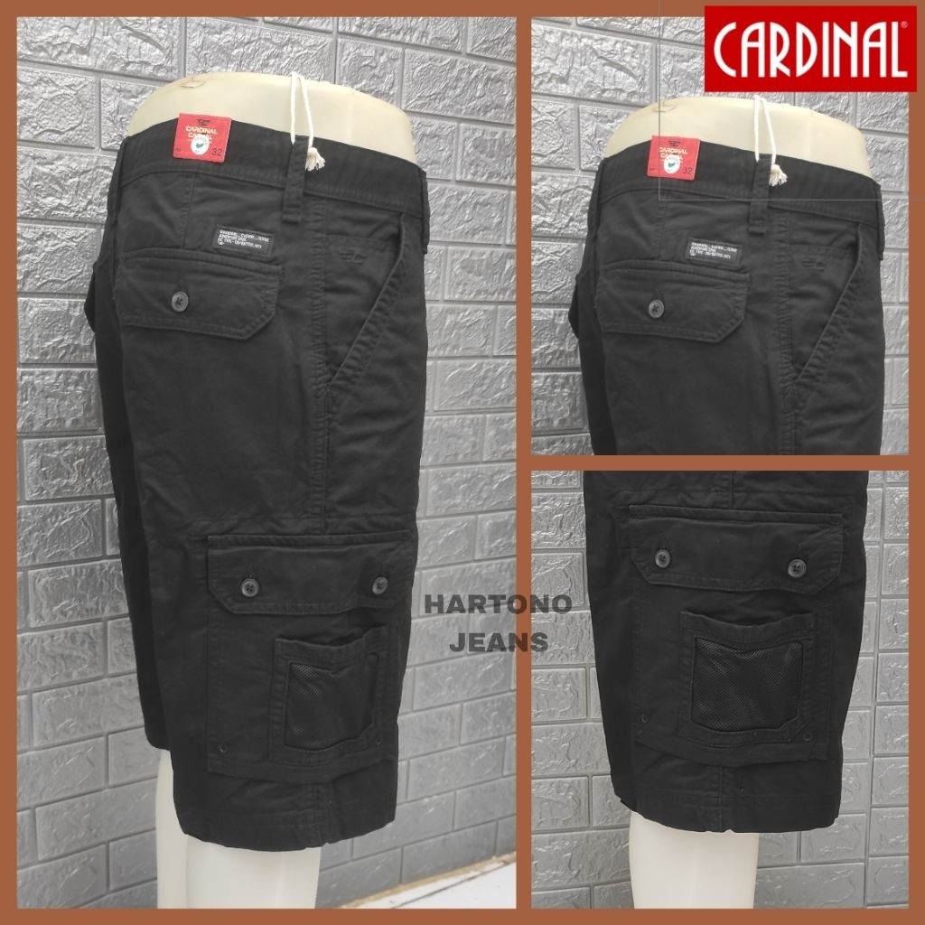 CARDINAL size 27-38/ celana pendek cargo pria / celana cargo pendek CARDINAL / celana pendek cargo j