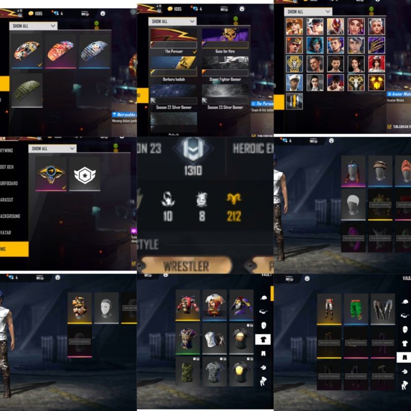 akun free fire murah