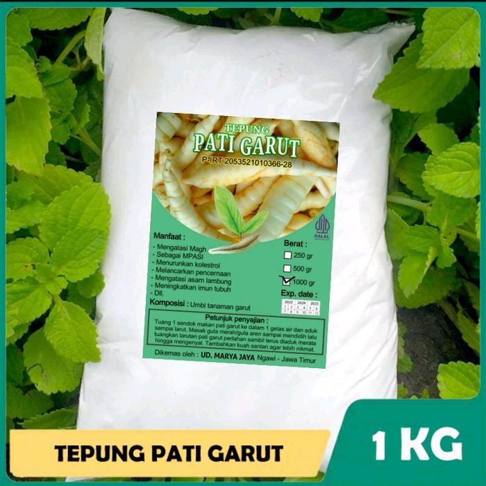 Tepung Pati Garut Asli 1kg Organik