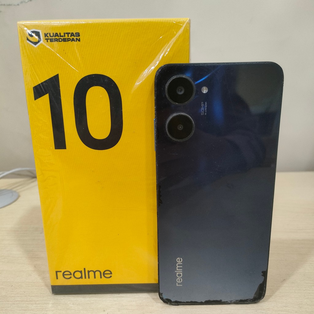 Handphone Realme 10 (4G) Ram 4/128 GB (cek deskripsi, minus 1) 293291