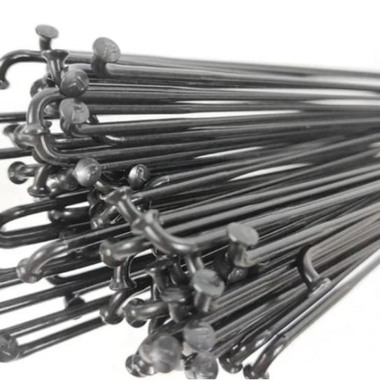 Spoke Pillar PSR TB2015 J-Bend Triple Butted 14G Black Ruji Sepeda Tipis Premium (252,260,262,264,26
