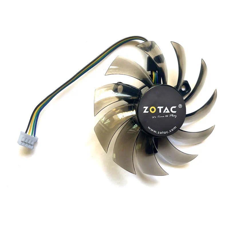 75MM 4PIN GA81S2U T128010SU Y GPU FAN GTX970 For ZOTAC GTX 660Ti 650Ti BOOST GTX 970 Gigabyte GTX 67