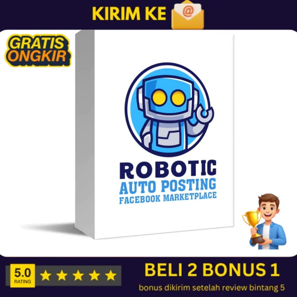 ROBOTIC - Robot Tools Auto Posting Fecebook Merketplece (BUKAN BUKU)