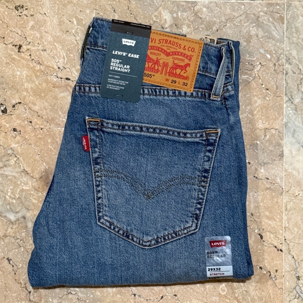 Celana Panjang Jeans Pria 505 Original Reguler Stretch 505-2915
