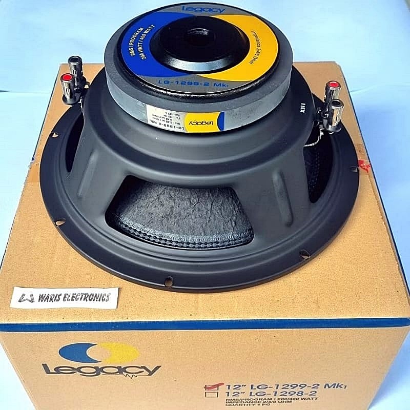Speaker 12 inch Subwoofer Legacy 1299