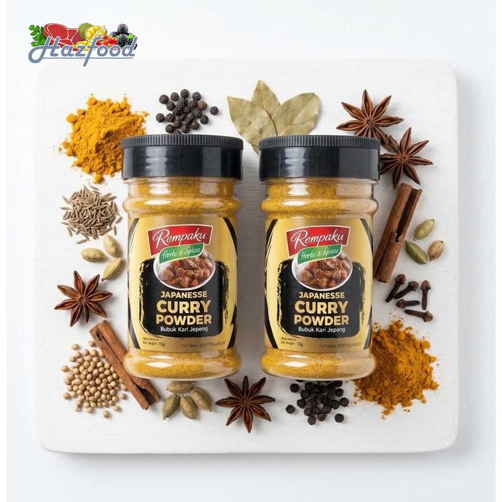 Rempaku Japanese Curry Powder / Bubuk Kari Jepang - 55 gram