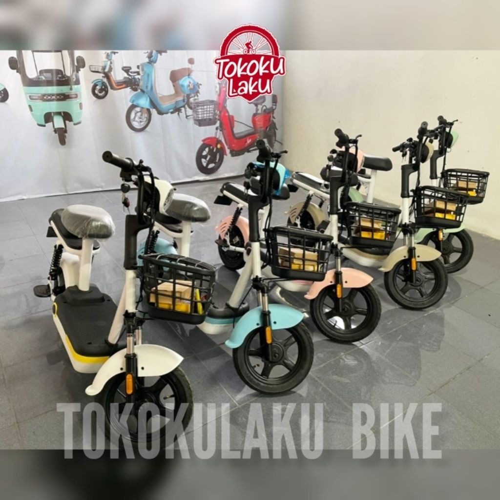 MS SEPEDA LISTRIK MURAH 500 WATT 12Ah 36V