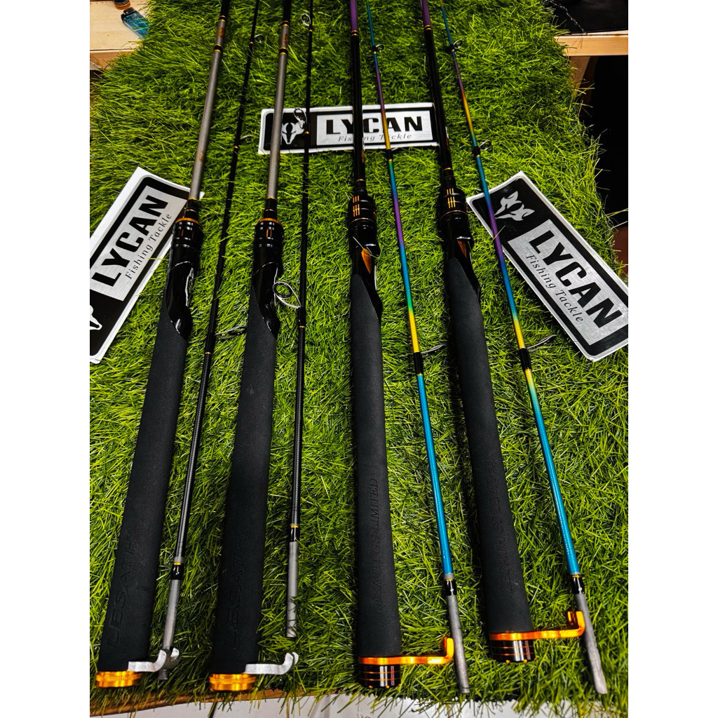 Joran shimano lesath gs custom 8-16lb full fuji 180cm - joran pancing custom shimano lesath gs