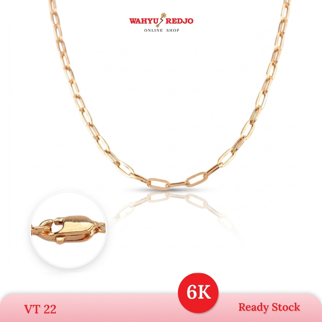 WAHYU REDJO - KALUNG EMAS 6K LOTUS MODEL PAPERLINA SIMPLE & DAILYWEAR (NON PMR)