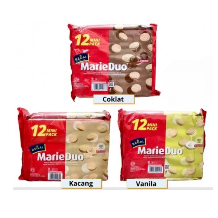 

REGAL MARIE DUO KRIM MINI PACK ISI 12 SACHET