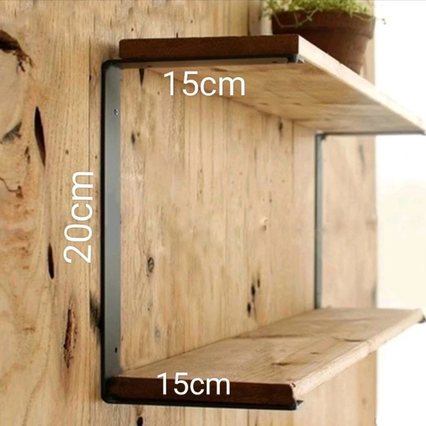 Besi Siku Rak Dinding Susun tebal & kuat Besi L Bracket Siku Plat Siku Rak Siku Ambalan Penyangga Ka