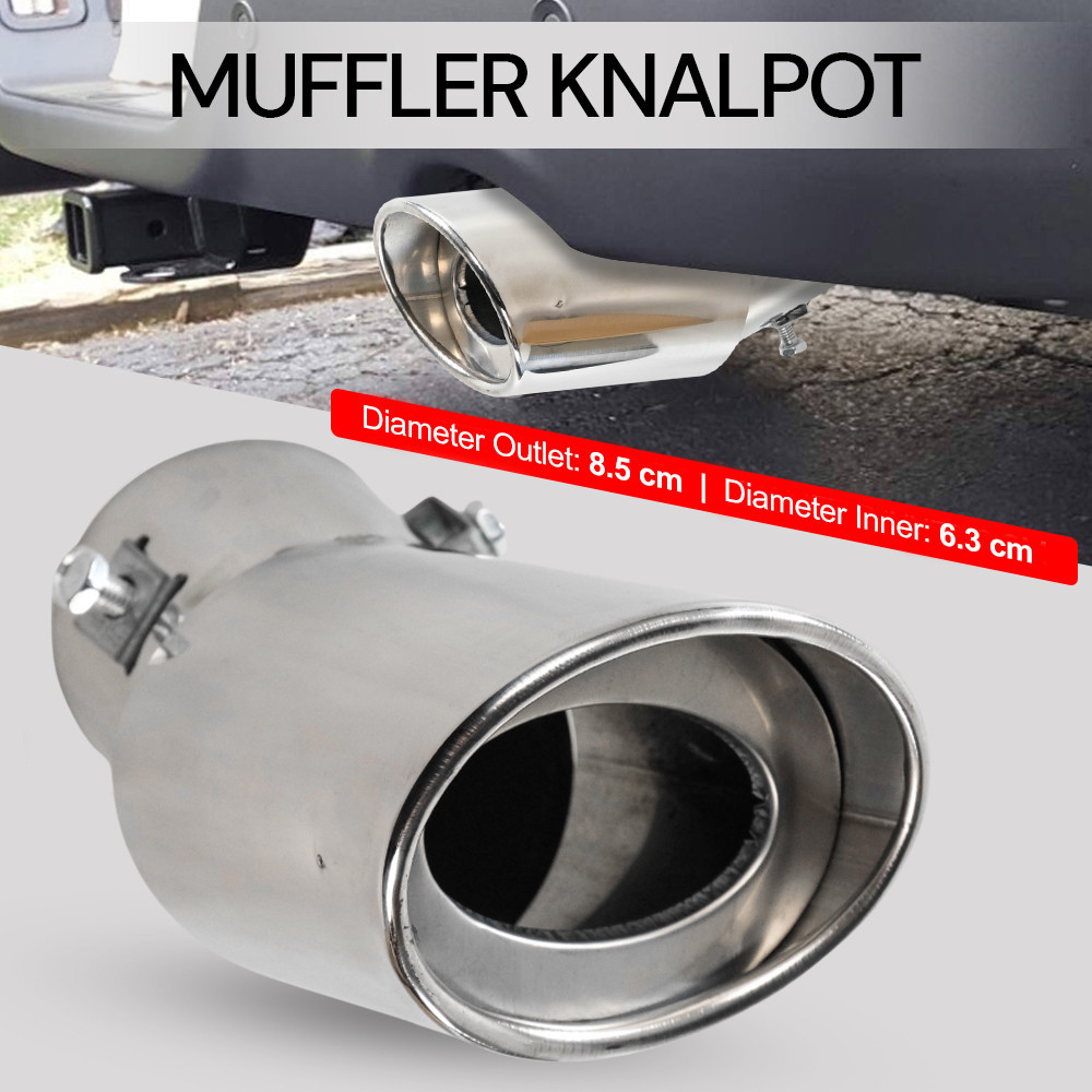 Cover Ujung Knalpot Mobil Muffler Exhaust Tip Tailpipe