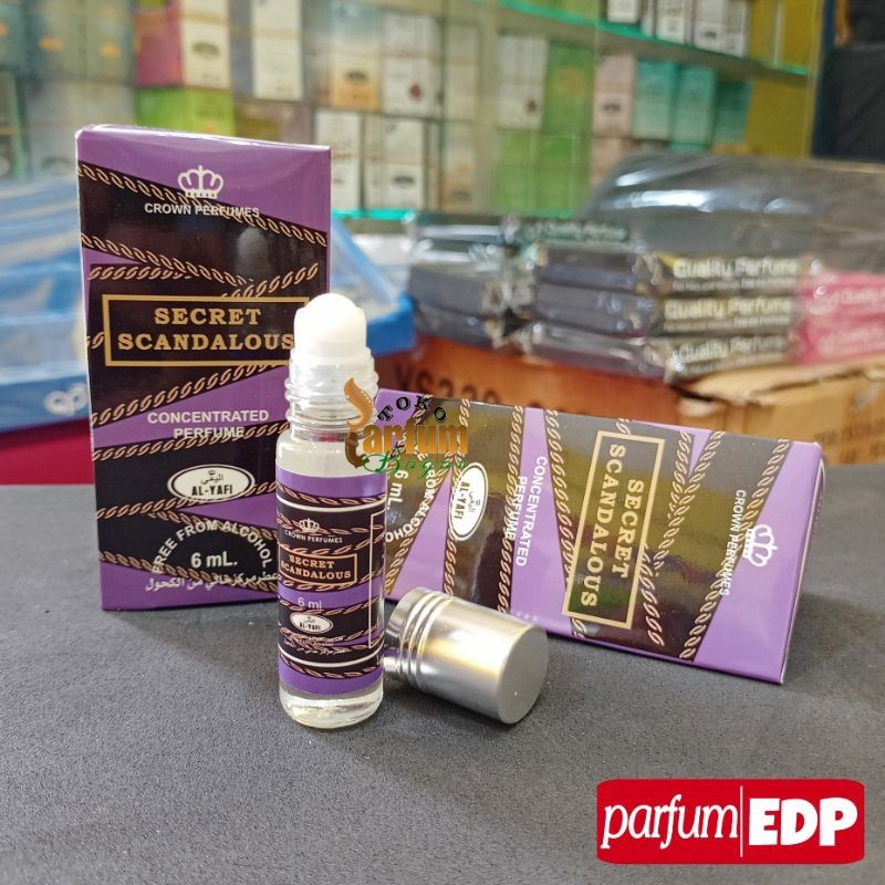 Parfum Roll on 6ml Kotak Wangi Tahan Lama Non Alkohol