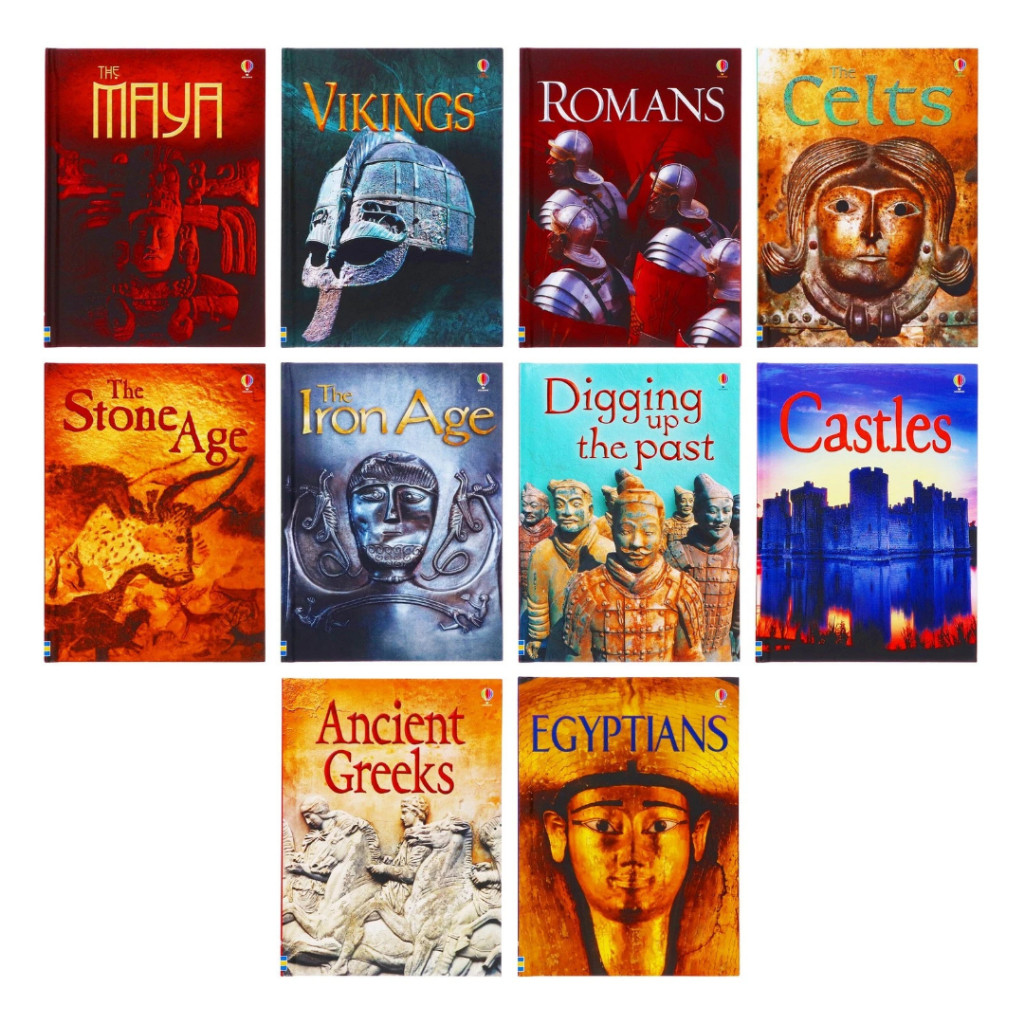 USBORNE Beginners History Set Book Collection Buku Edukasi Bacaan Buku Cerita Storytime Story Book E