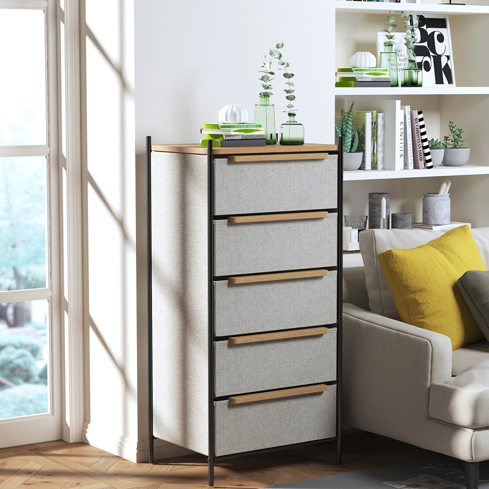 Informa Fred Laci Penyimpanan - Abu-Abu Laci Kabinet Serbaguna Cabinet Penyimpanan Indoor Multifunct