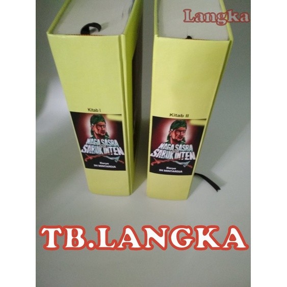 NAGA SASRA DAN SABUK INTEN JILID 1 & 2 - SH MINTARDJA