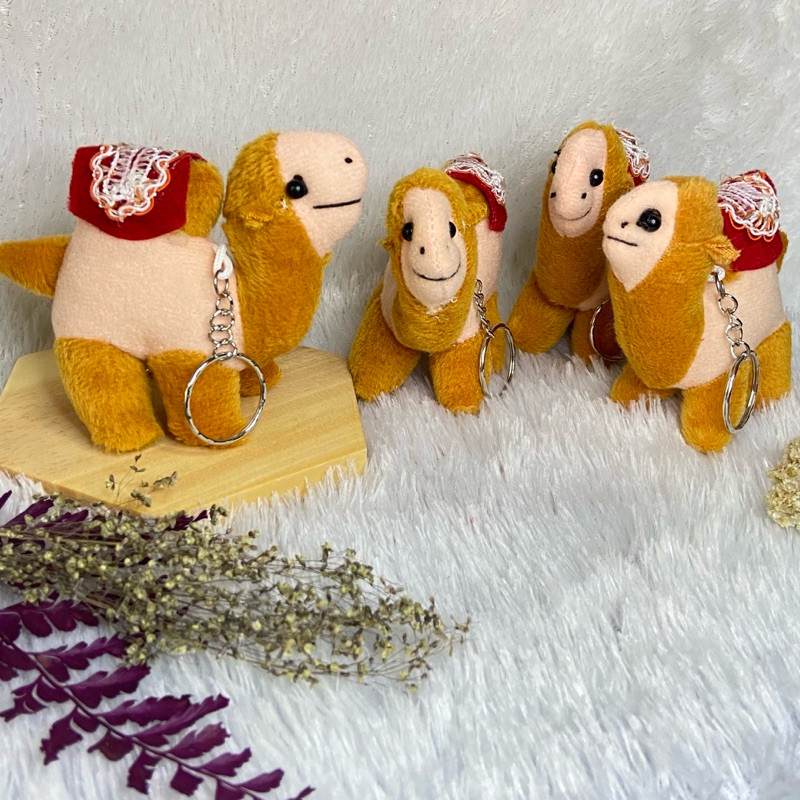 20pcs Ganci unta gantungan kunci unta gantungan tas unta hampers souvenir oleh oleh haji umah