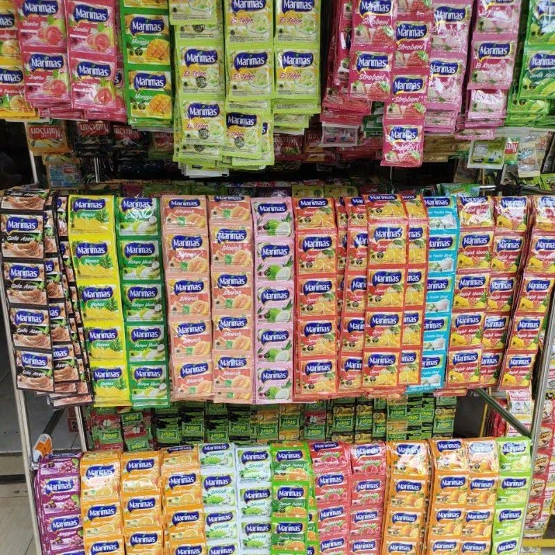HARGA GROSIR !!! 10 RENCENG CAMPUR MIX BEDA RASA MINUMAN BUBUK INSTAN MARIMAS/COCORIO/FRENTA/TEH SIS