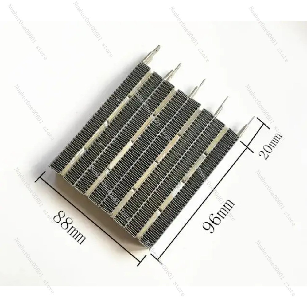 1Pcs Electric Fan Heater Parts PTC heating element ceramic heating fins plate  220-230V 1000 1500W 1