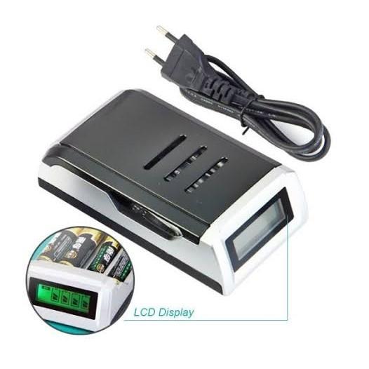 charger baterai AA dan AAA, a2 dan a3, charger only, ada digital lcd.