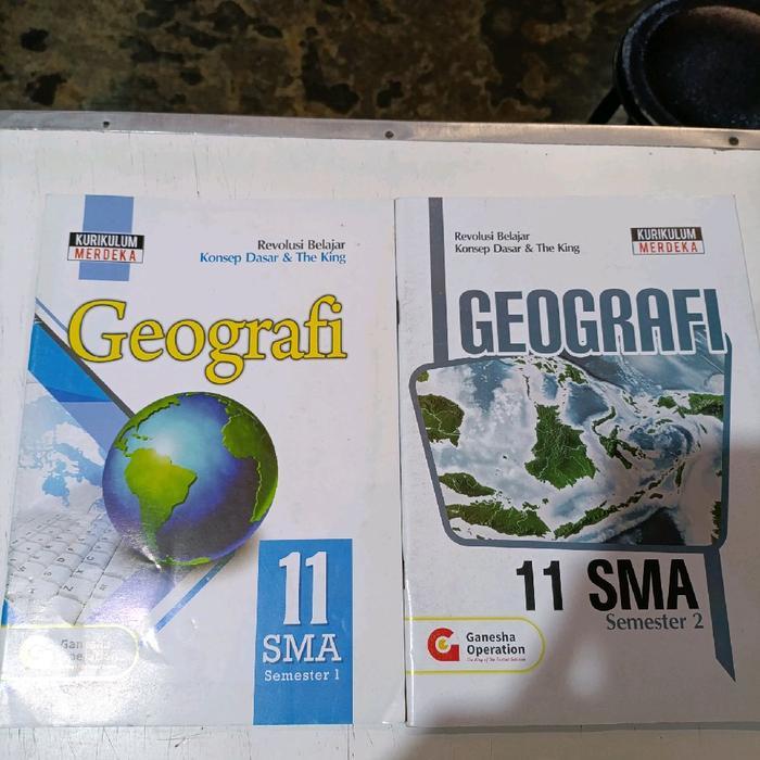 Buku Geografi Kelas 11 SMA Semester 1&2 - Ganesha Operation
