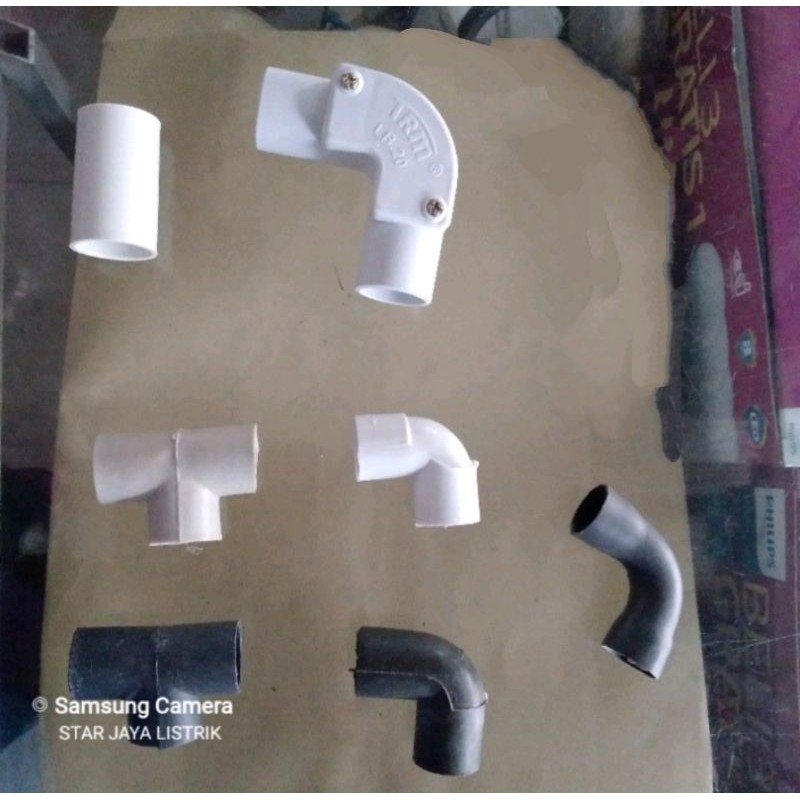 Knee, T, Sok Pipa Listrik 5/8 & 20mm Visicom,TRM,Maspion